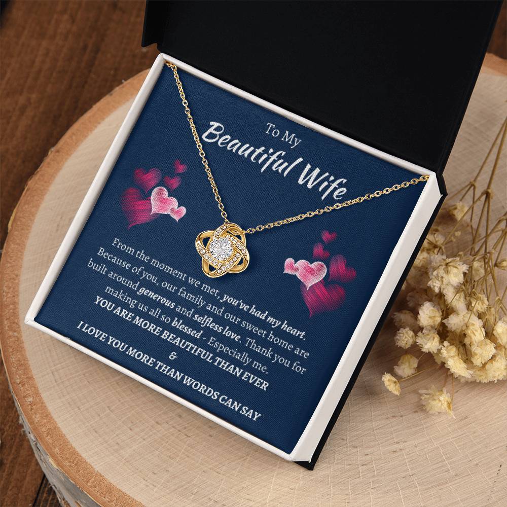 Etsy Test 01 - To My Beautiful Wife – Forever Grateful for Our Family on Mother’s Day