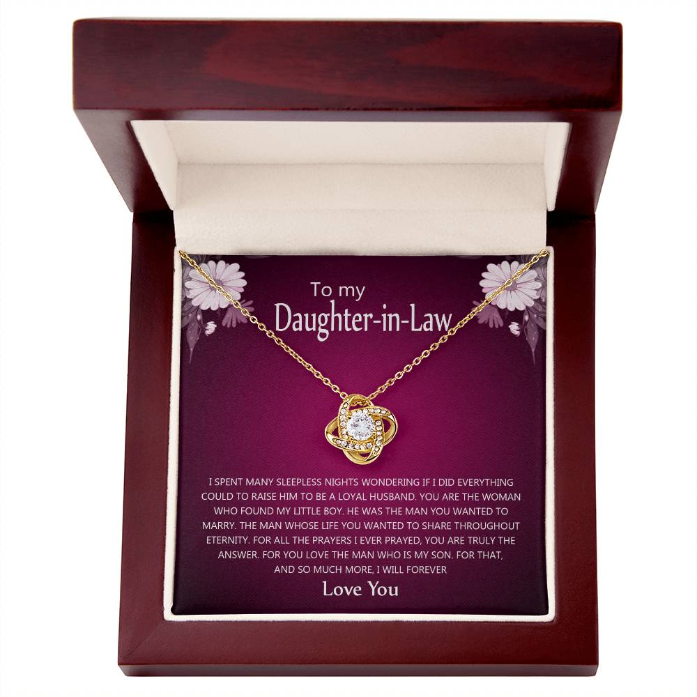 Best Gift for Daughter-In-Law – You are the answer to all my prayers - Family Gift