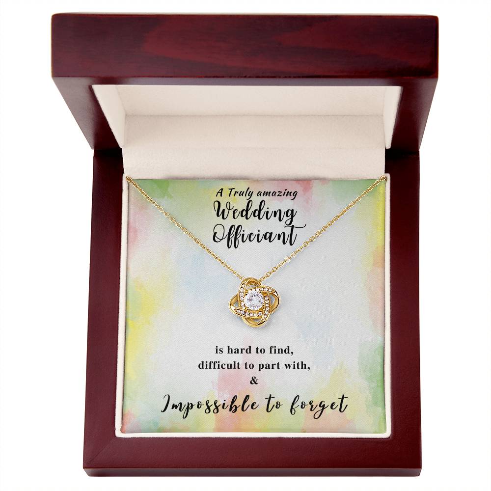 Wedding Officiant Gift | Gift for Wedding Officiant Necklace | a Truly Amazing Wedding Officiant Appreciation Gift