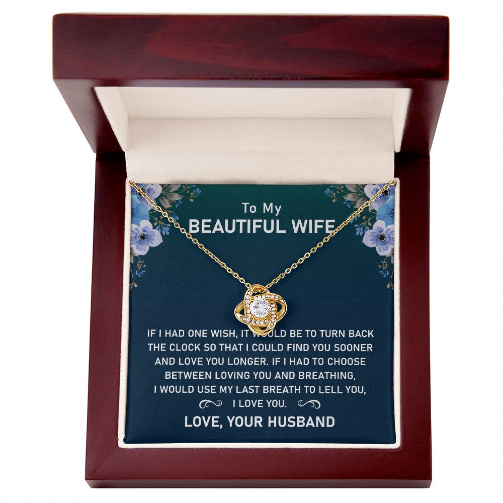 [Almost Gone] To my Beautiful Wife- I Use my last breath to tell you, I love you