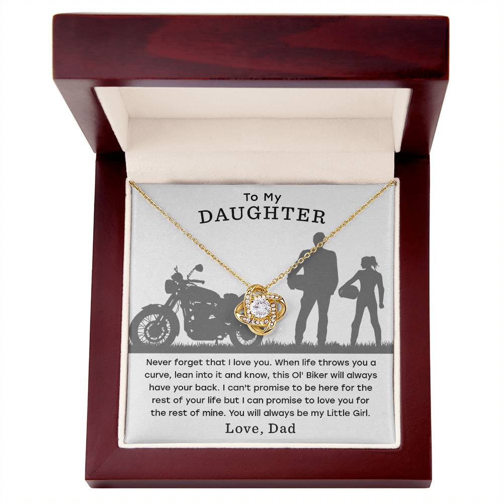 (Almost Gone - Limited Stock) to My Daughter - Love, Dad - Necklace - With Love on Your Birthday