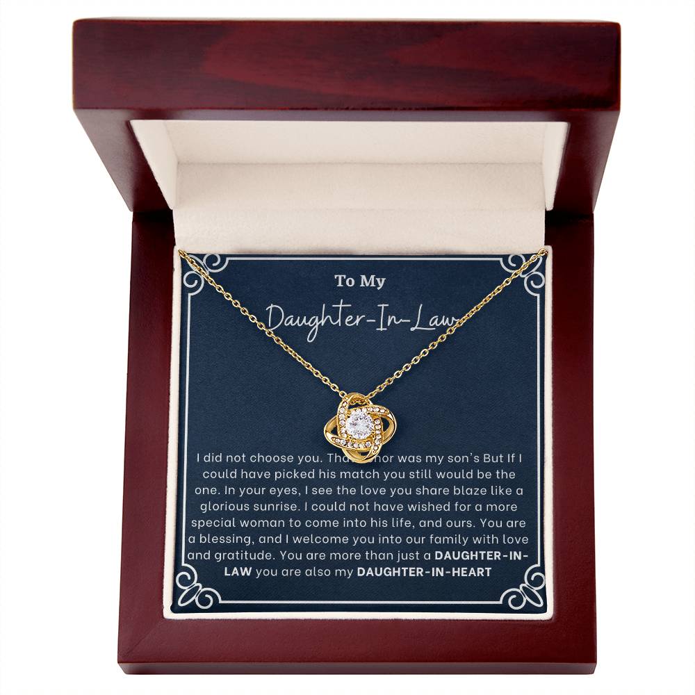 Daughter day- Daughter In Law - You Are a Blessing on Wedding Day