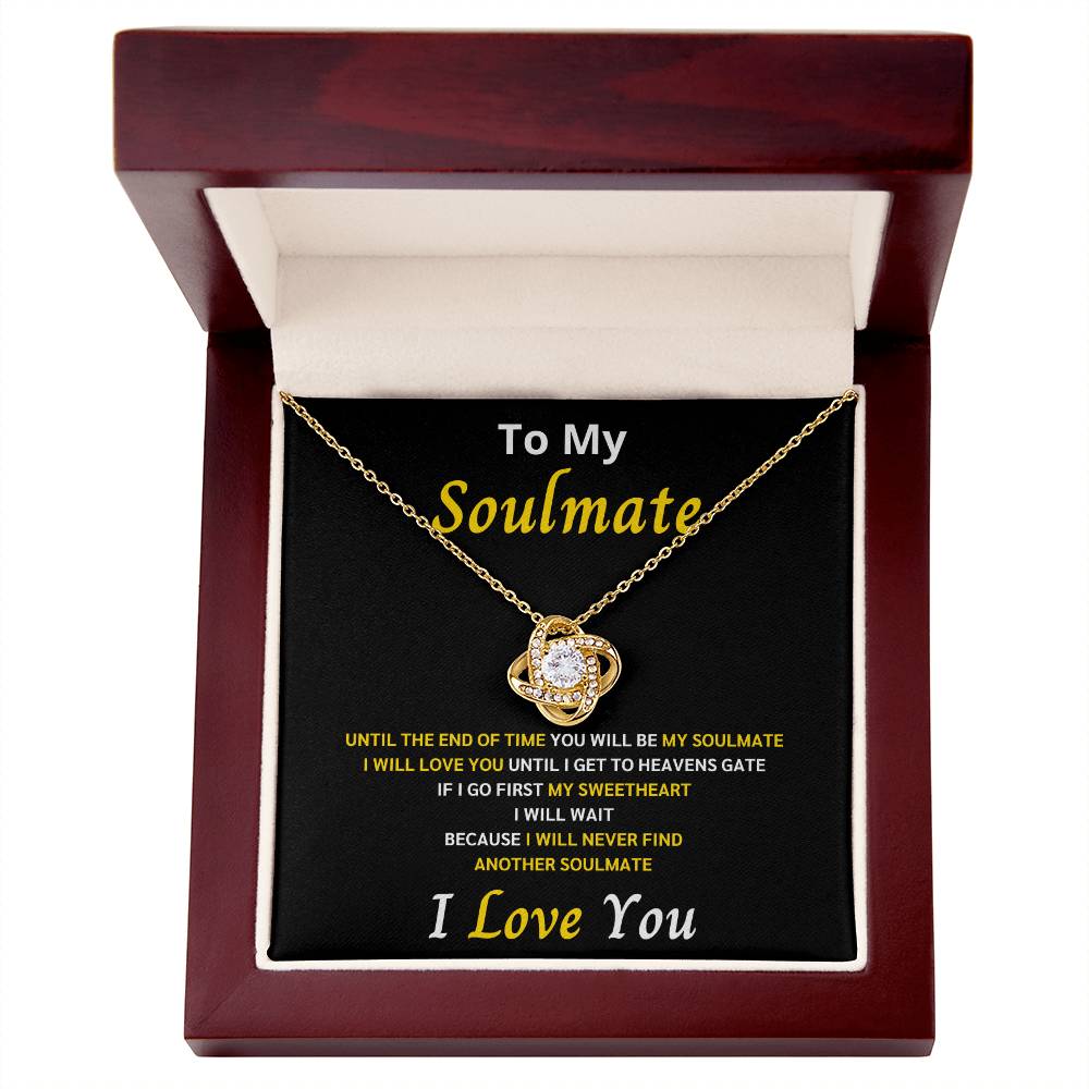To My Soulmate Love Knot Gift Set 1