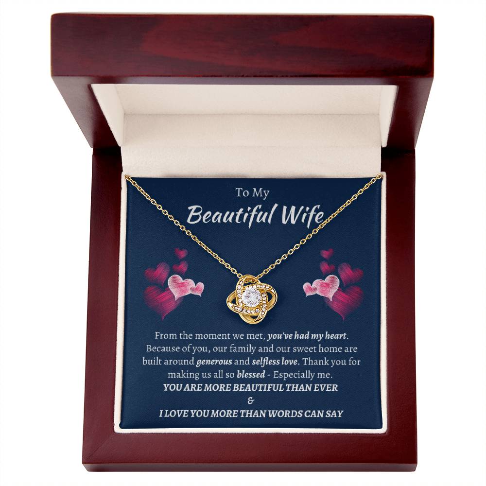 Etsy Test 01 - To My Beautiful Wife – Forever Grateful for Our Family on Mother’s Day