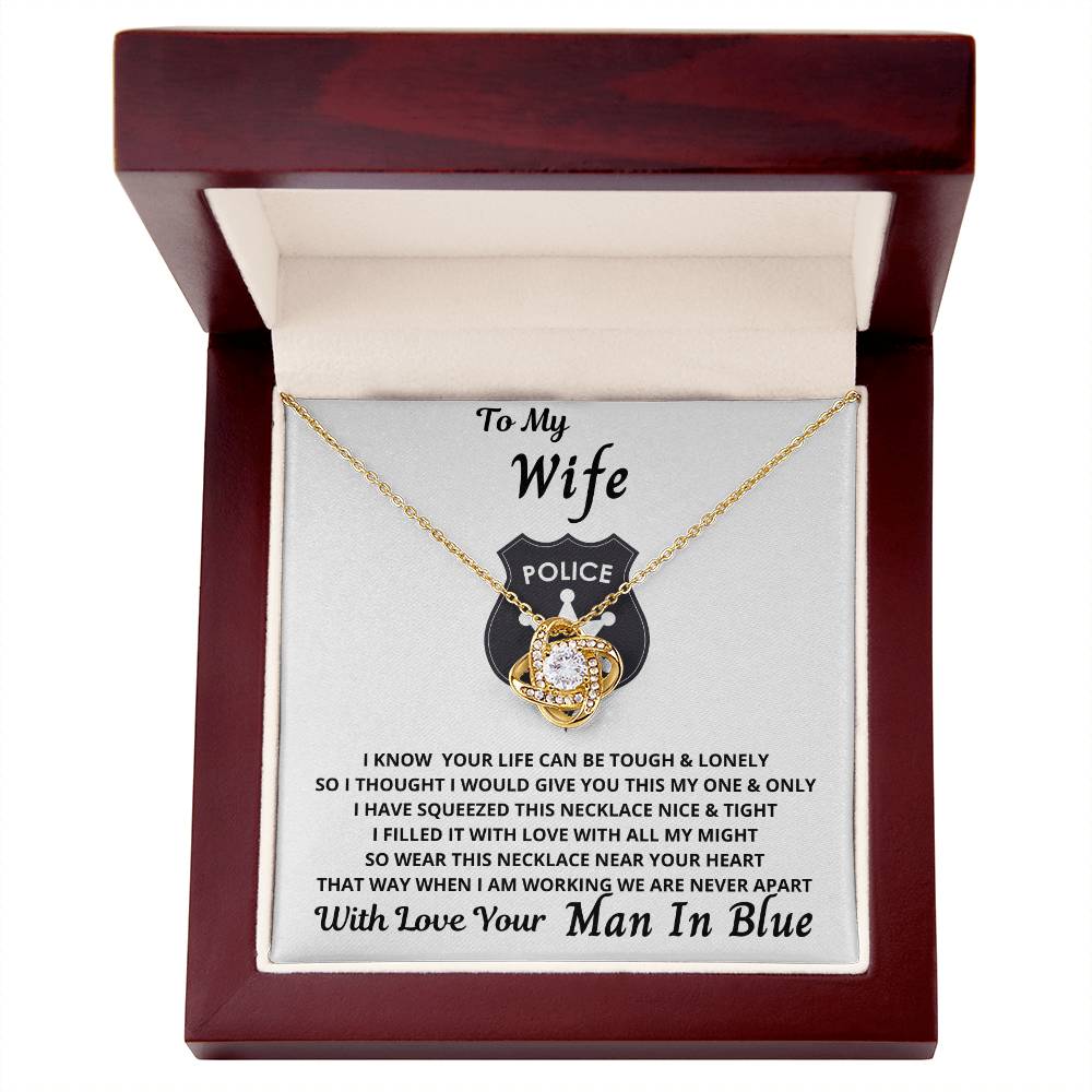 To My Wife From Your Man In Blue - My Greatest Blessing on Woman Day