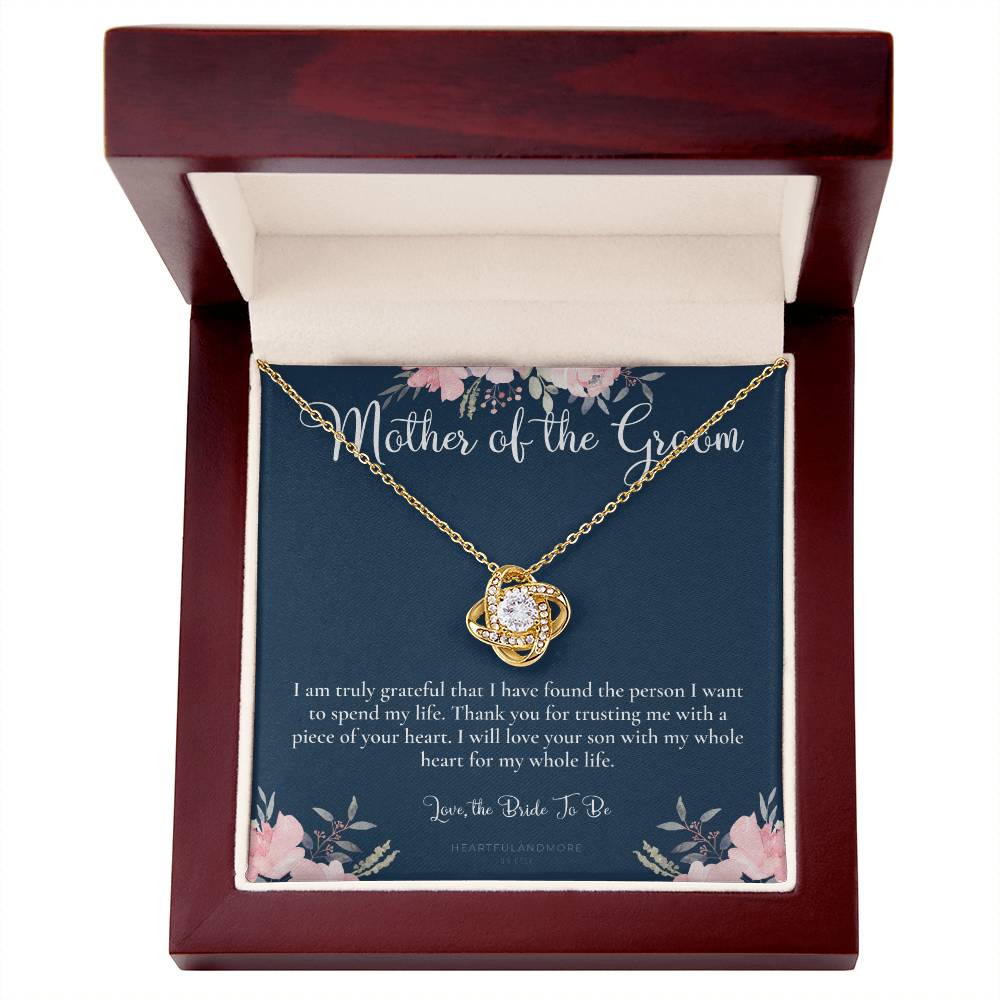 Mother of the Groom Gift Necklace, Wedding Gift, Bridal Party, Rehearsal Dinner, Man of My Dreams, Parent of Groom, Mother in Law Gift