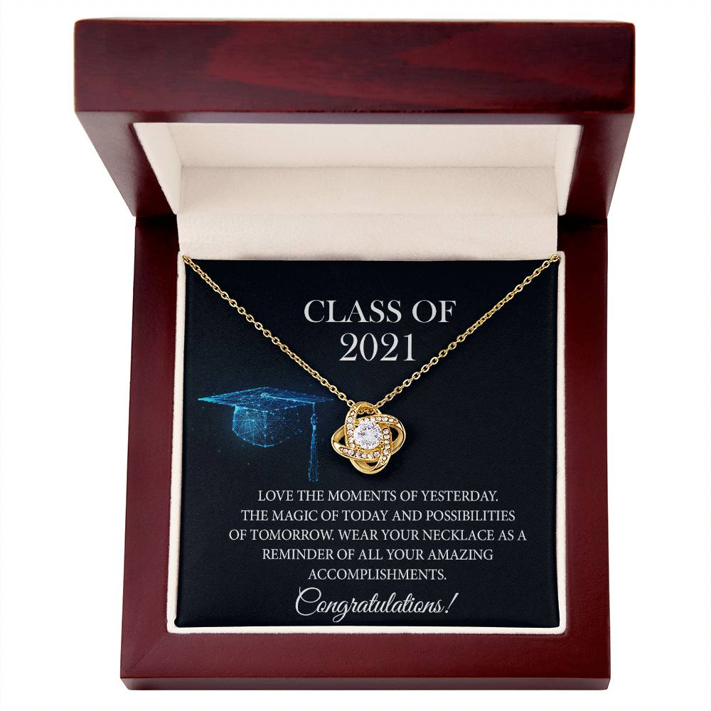 (Almost Gone) Class of 2021, Graduation Necklace