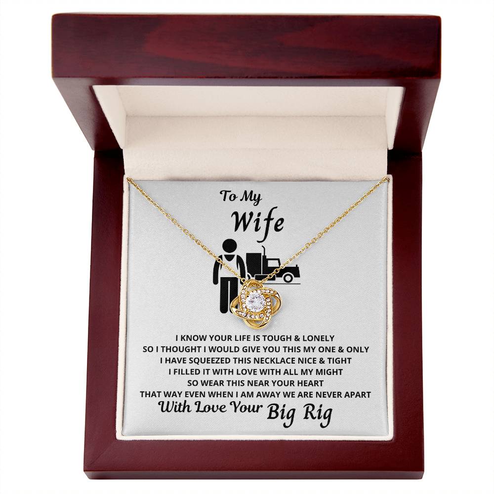 To My Wife From Your Big Rig -Even Miles Apart, My Heart is With You on Christmas