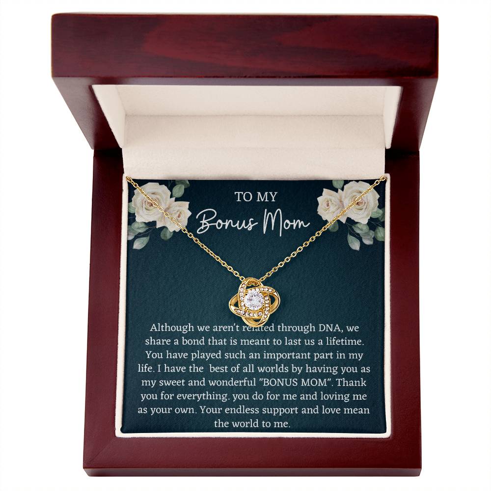 Gift for Bonus Mom - From Your Loving Child – You Mean the World to Me on Mother’s Day