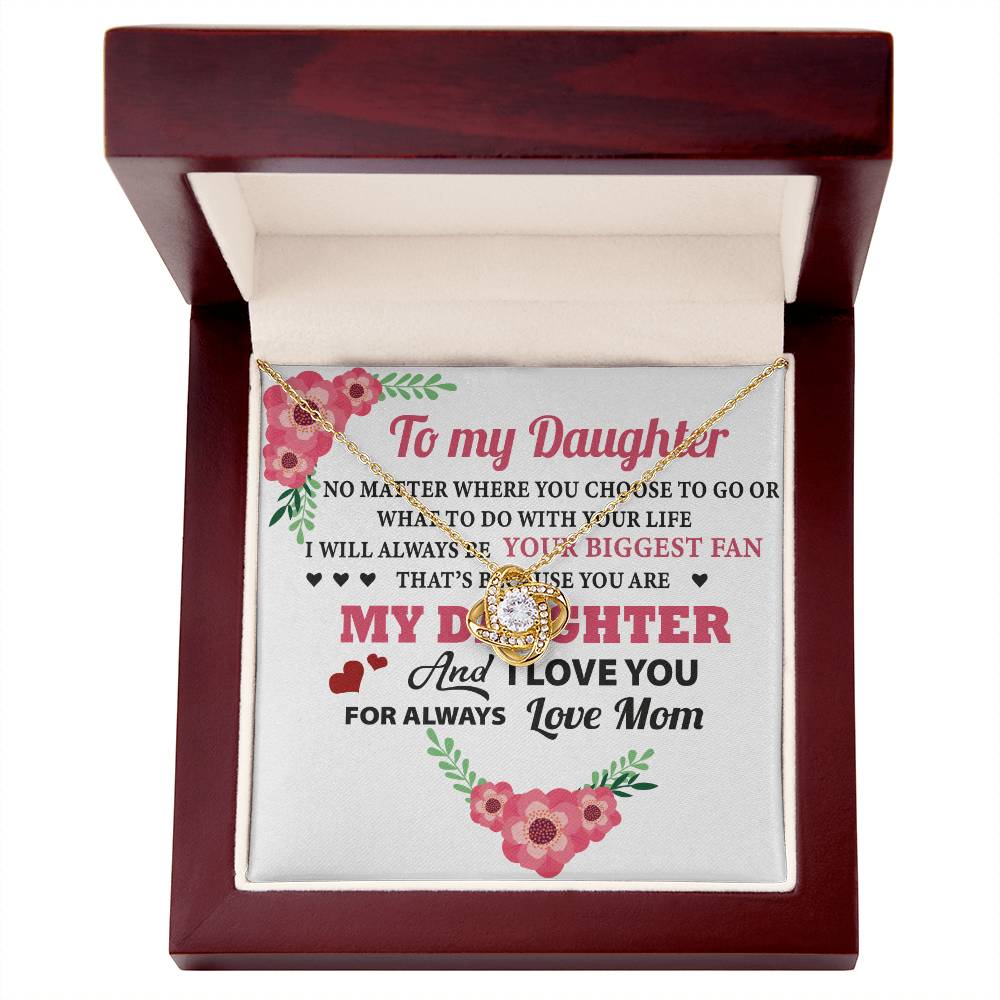 To My Daughter I Love You – Wherever life takes you, I’ll be there - Christmas Gift