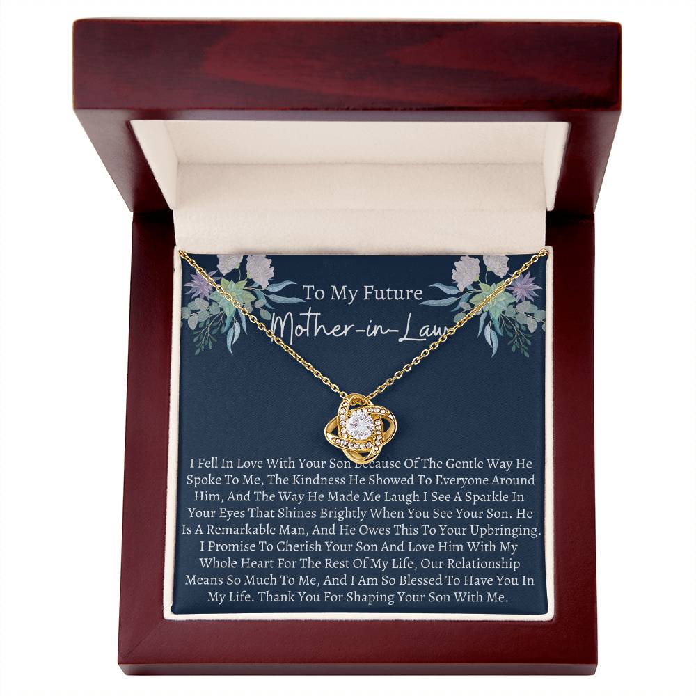 Gift for Future Mother in Law  – With love, gratitude & respect - Family Celebration Gift