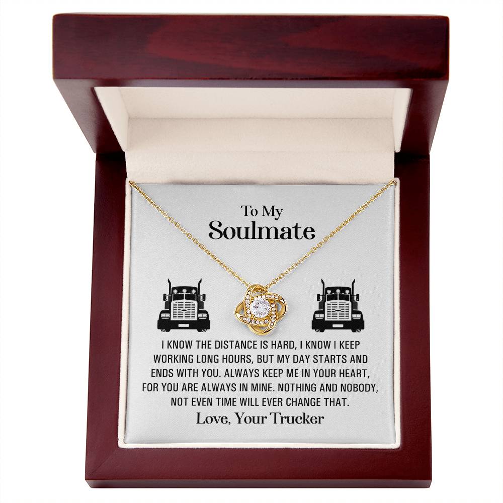 (Almost Gone!) Soulmate Necklace - You Are Always In Mine