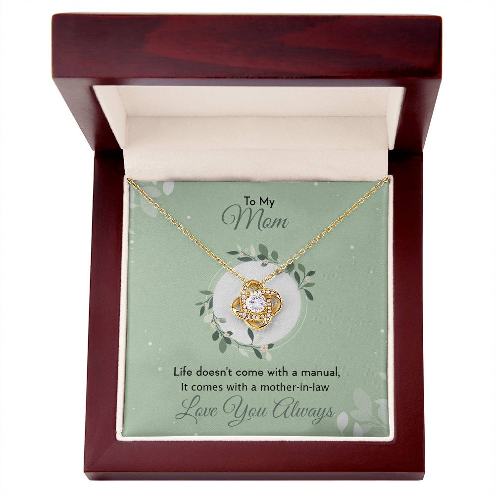 Thoughtful Gift for Mother In Law - 925 Sterling Silver Pendant