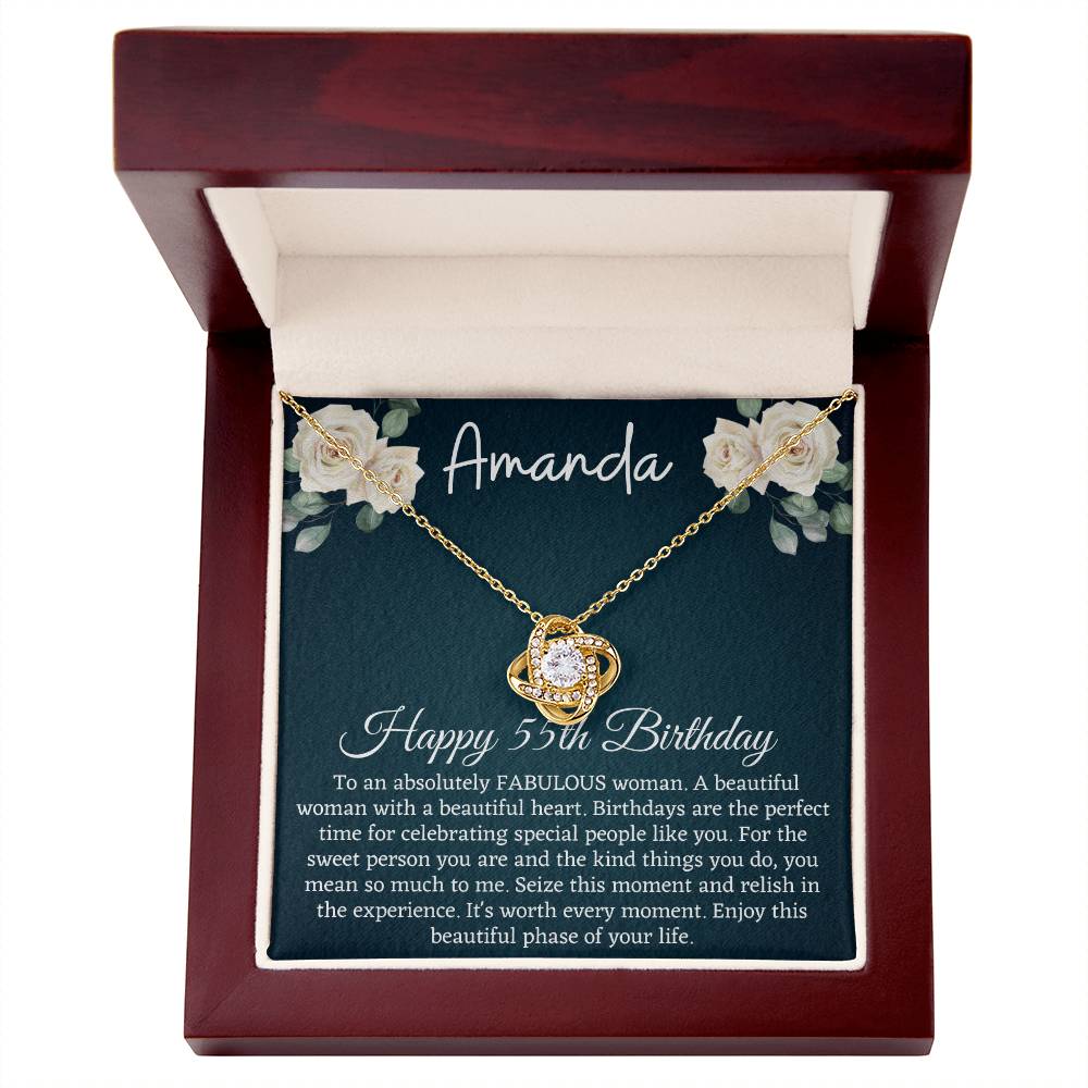 55th birthday - Gift For Girl Friend, My Mom - Present To Birthday