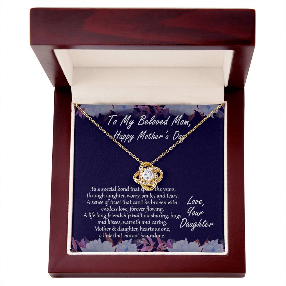 "A Special Bond" - Mother's Day Necklace -  To Mother’s Day, Women’s Day, Engagement