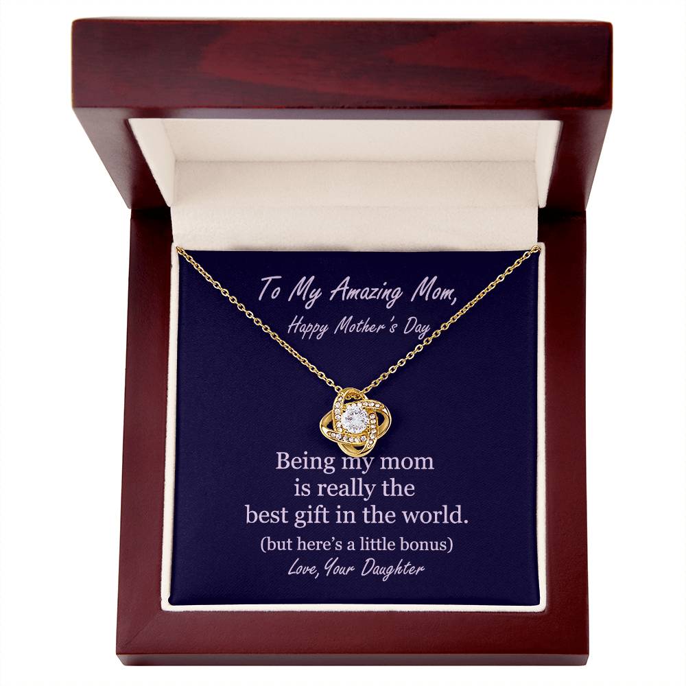 "The Best Gift in the World" Mother's Day Necklace -  Is The Best Gift In The World