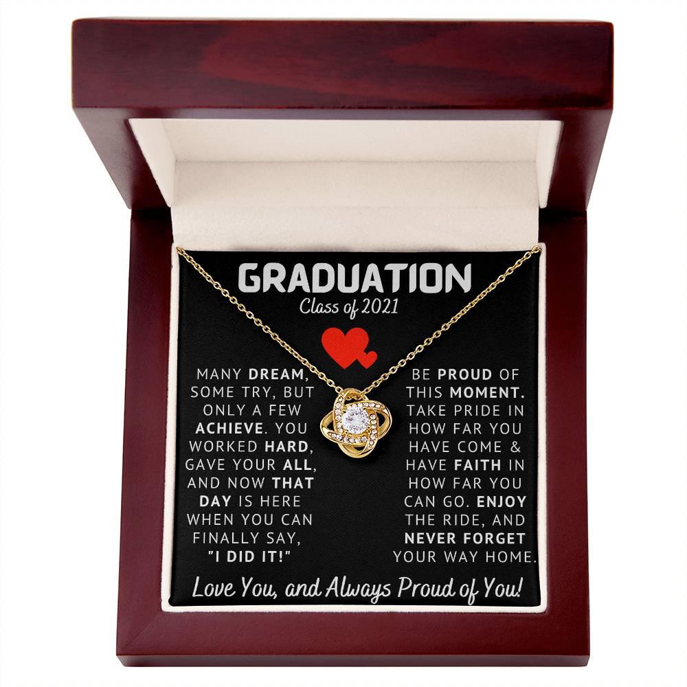 (Almost Gone) Class of 2021 Graduation Necklace