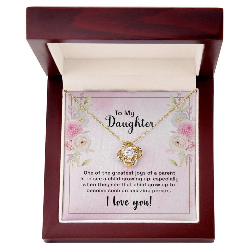 To My Daughter Necklace - Gift For Woman - To My Birthday, Valentine