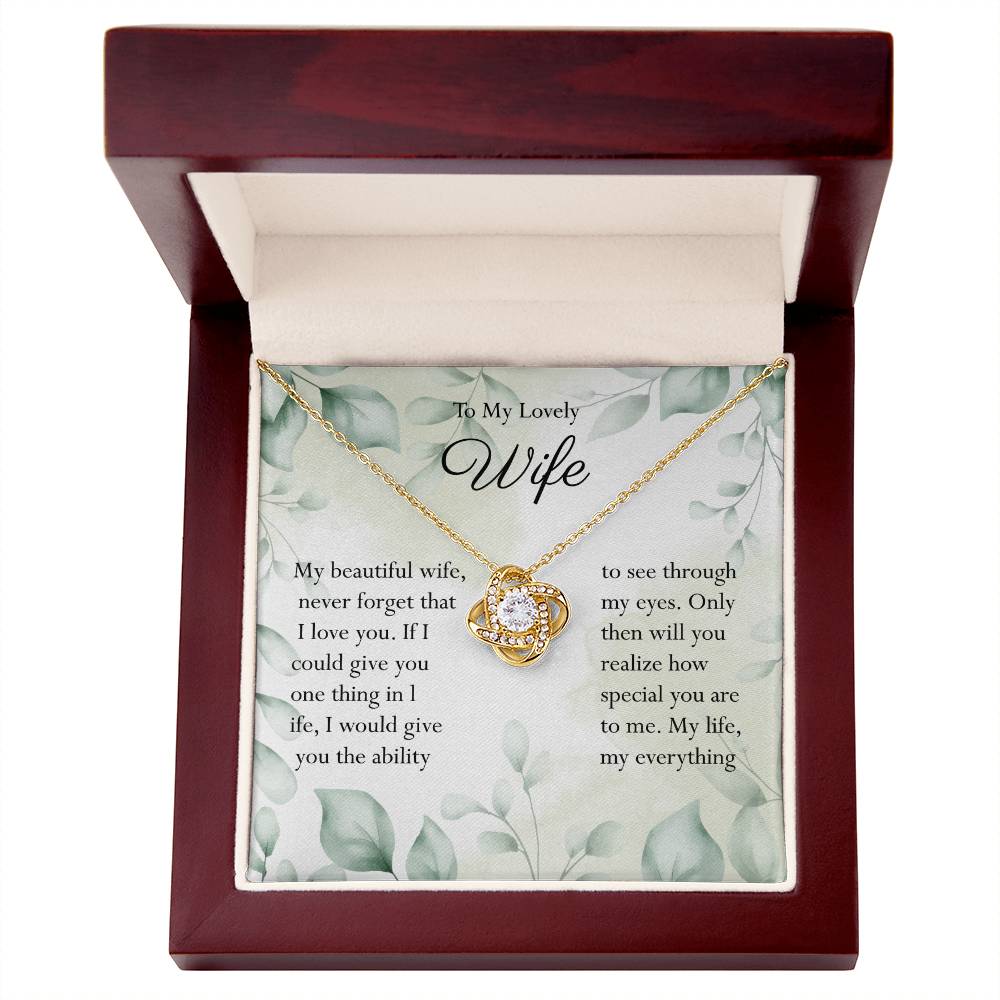 To My Lovely Wife – You are my life, my everything - Anniversary