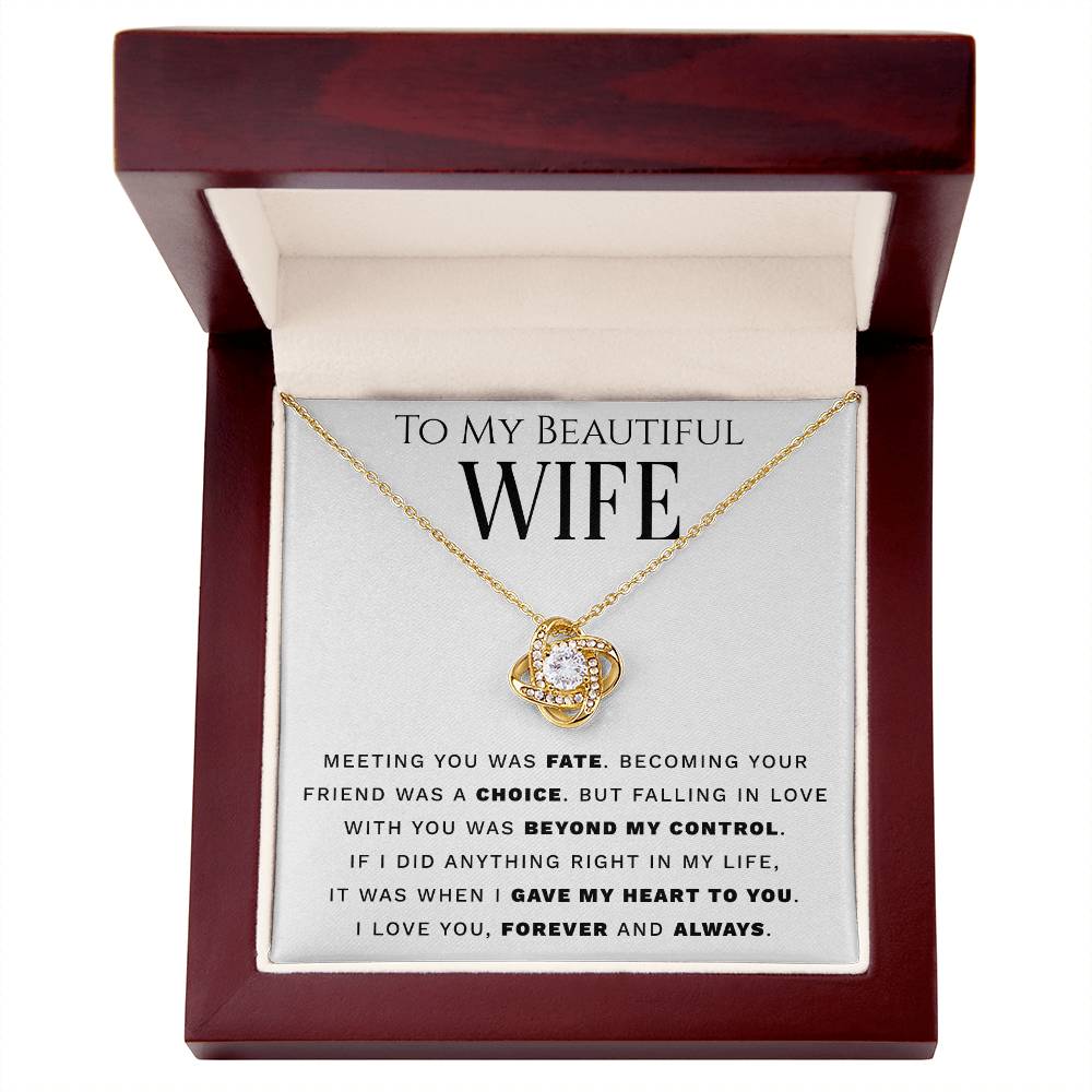 Beautiful Wife | Gave My Heart To You | Necklace