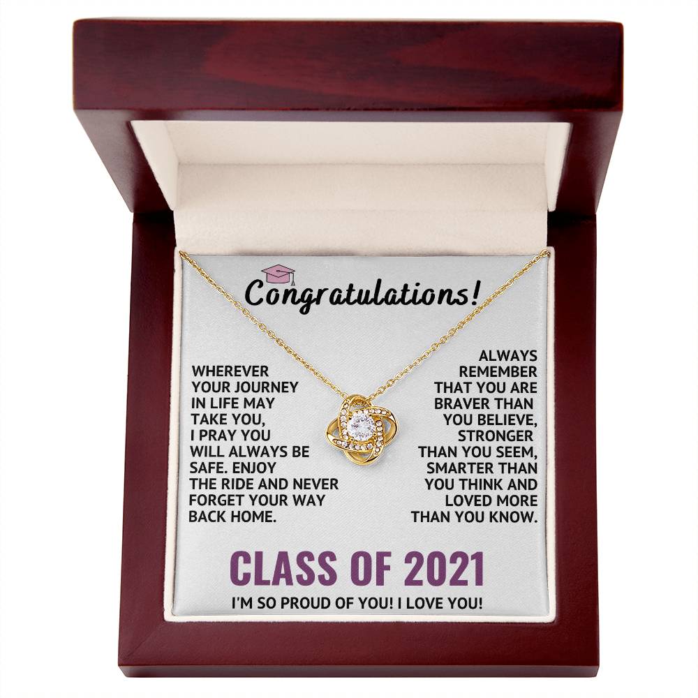 (Almost Gone) Class of 2021 Graduation Necklace