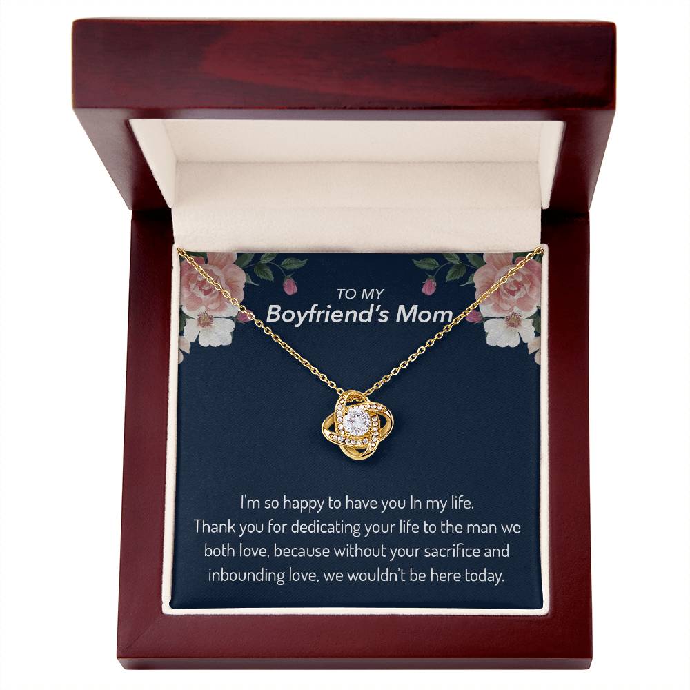 (Almost Gone) Boyfriend’s Mom Personalized Gift - Birthday Gift of Gratitude and Love