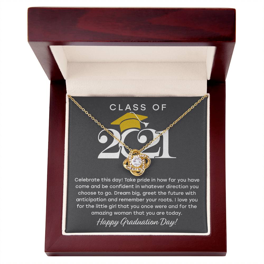 (Almost Gone) Class of 2021 – Love Knot Necklace