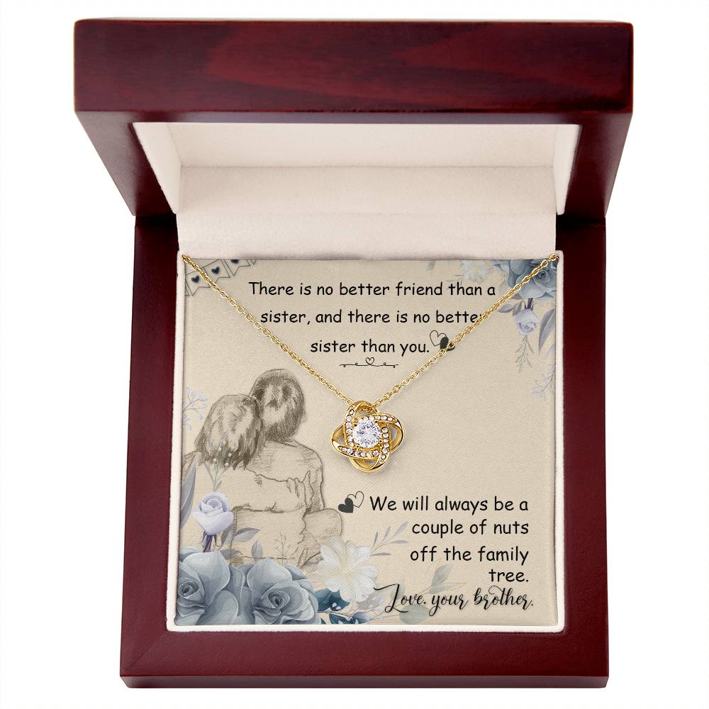 To My Sister from your Brother - Always a Couple of Nuts Together on Christmas