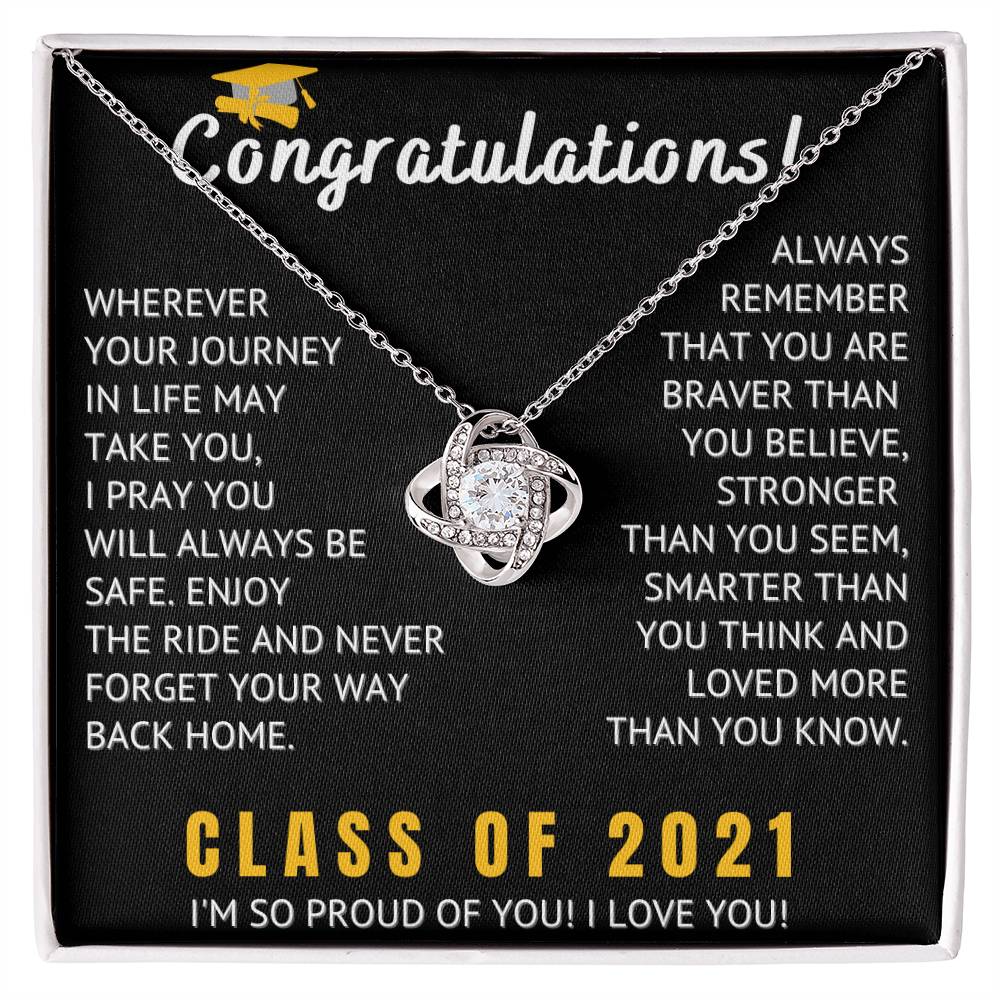 (Almost Gone) Class of 2021 Graduation Necklace