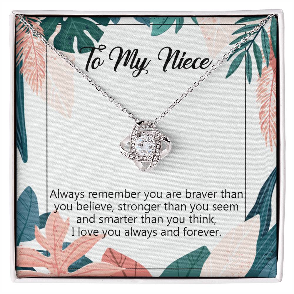 To My Niece Necklace,niece Birthday Gift From Aunt, Niece Necklace Gift,niece Gift From Aunt Uncle, Aunt Niece Necklace, Niece Birthday Gift