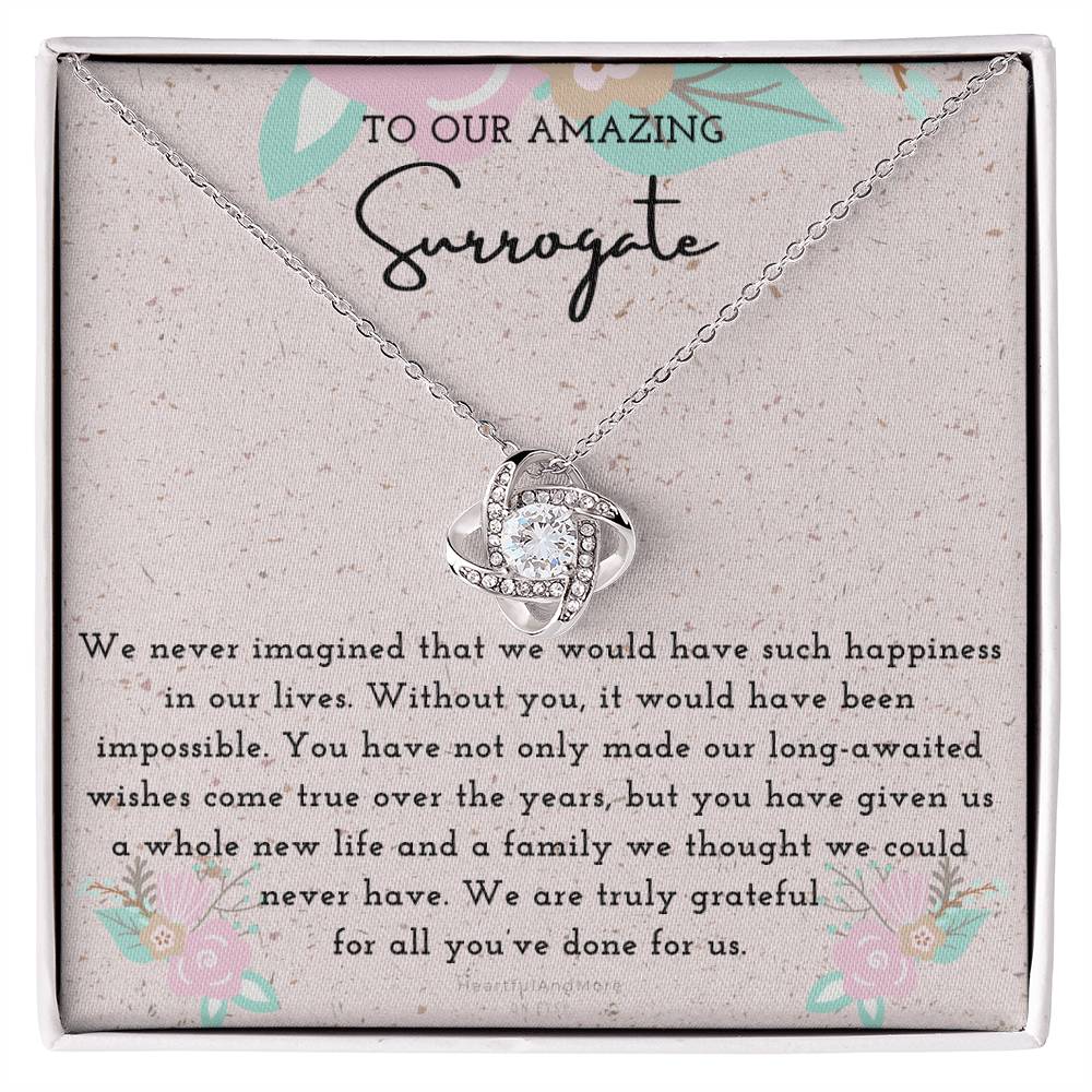 Surrogate Appreciation Gift, Surrogate Gift, Surrogate Gift With Message Card, Surrogate Transfer Day Thank You Gift