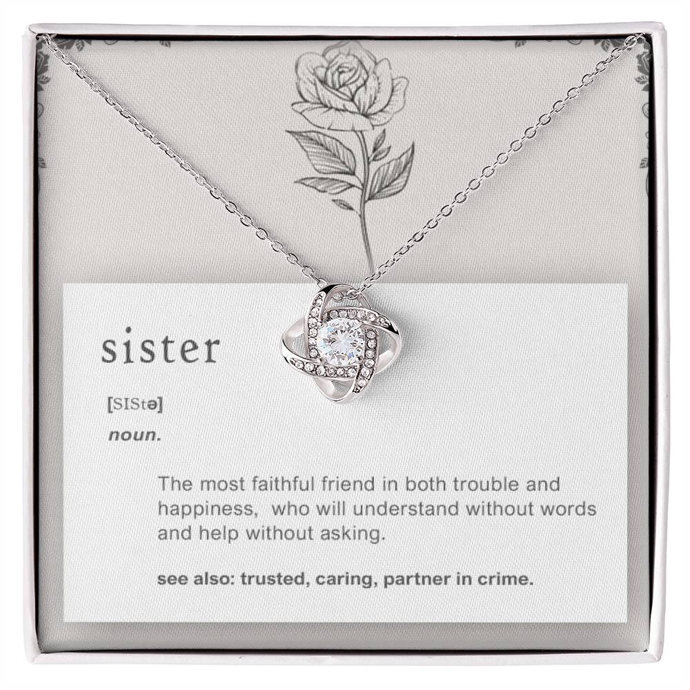 Perfect & Most Unique Gift for Sister - 925 Sterling Silver Pendant