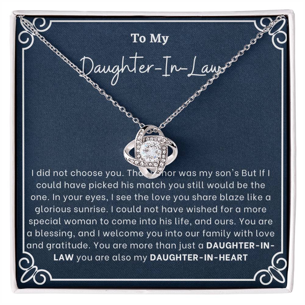 Daughter day- Daughter In Law - You Are a Blessing on Wedding Day