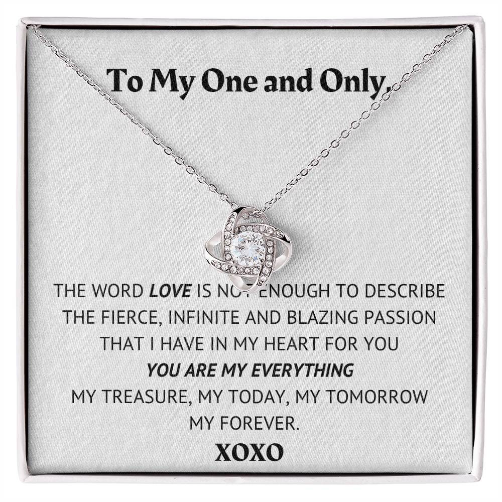 More than Love - Necklace - Soulmate, From Your Love – Infinite Passion & Love on Birthday