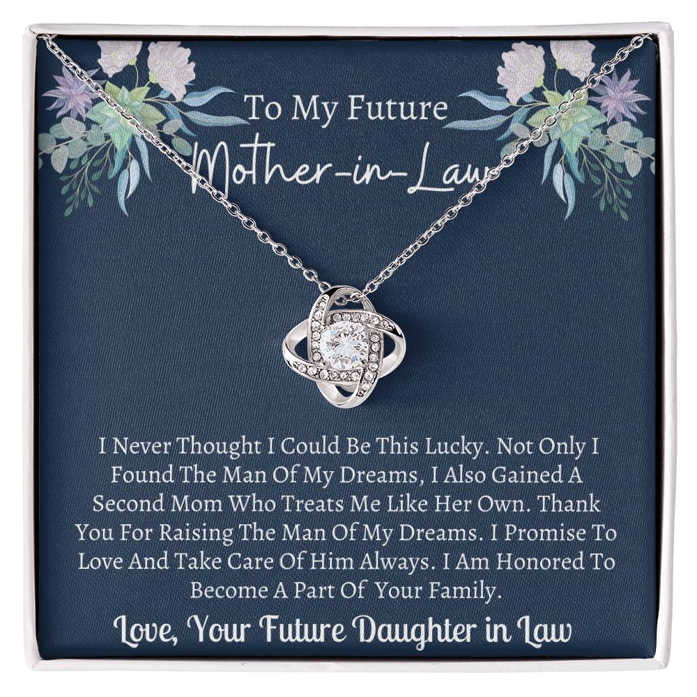 Gift for Future Mother in Law – Thank you for raising the man of my dreams - Engagement