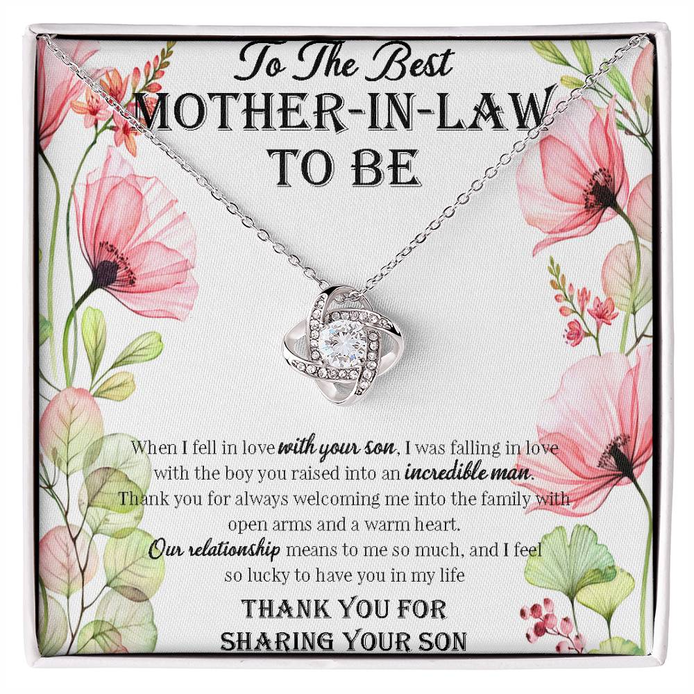 Mother in Law to Be Gift, Mother in Law to Be Necklace, Mother in Law Gift From Daughter in Law, to the Best Mother-In-Law Necklace Gift, Personalized Mother in Law Necklace Gift