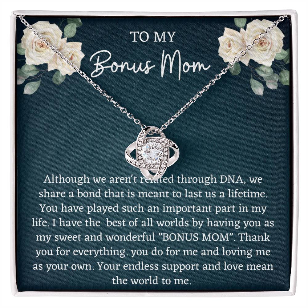 Gift for Bonus Mom - From Your Loving Child – You Mean the World to Me on Mother’s Day