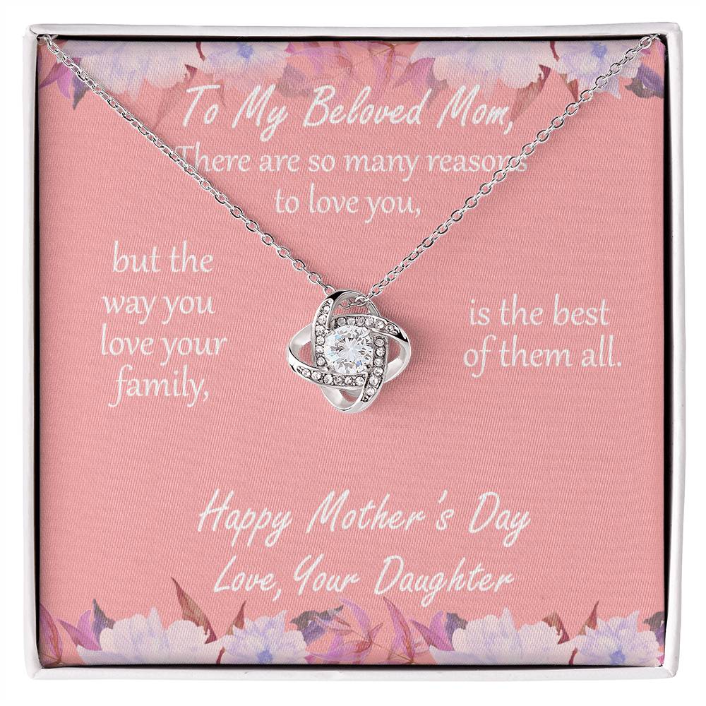 "So Many Reasons" - Mother's Day Necklace - To My Wonderful Mother – Forever Grateful