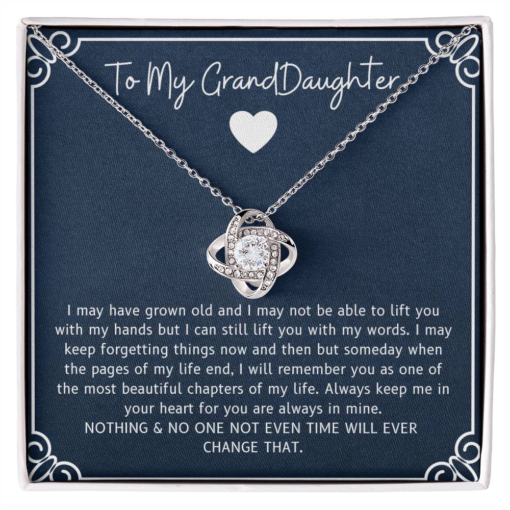 Granndaughter New Quote – Always keep me in your heart, for you are always in mine - Family Bond