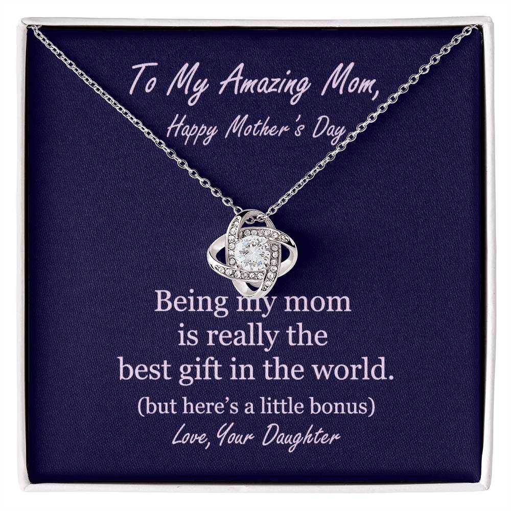 "The Best Gift in the World" Mother's Day Necklace -  Is The Best Gift In The World