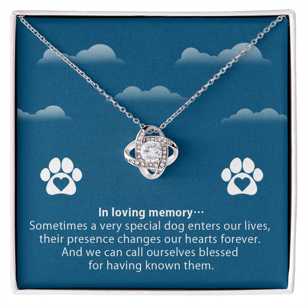 Necklace to Pet’s Memory – Blessed to have known you - Remembrance Day
