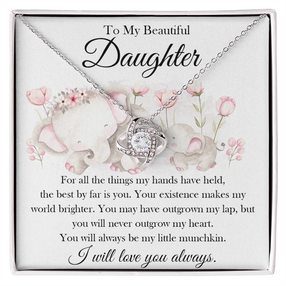 My Beautiful Daughter, My Little Munchkin