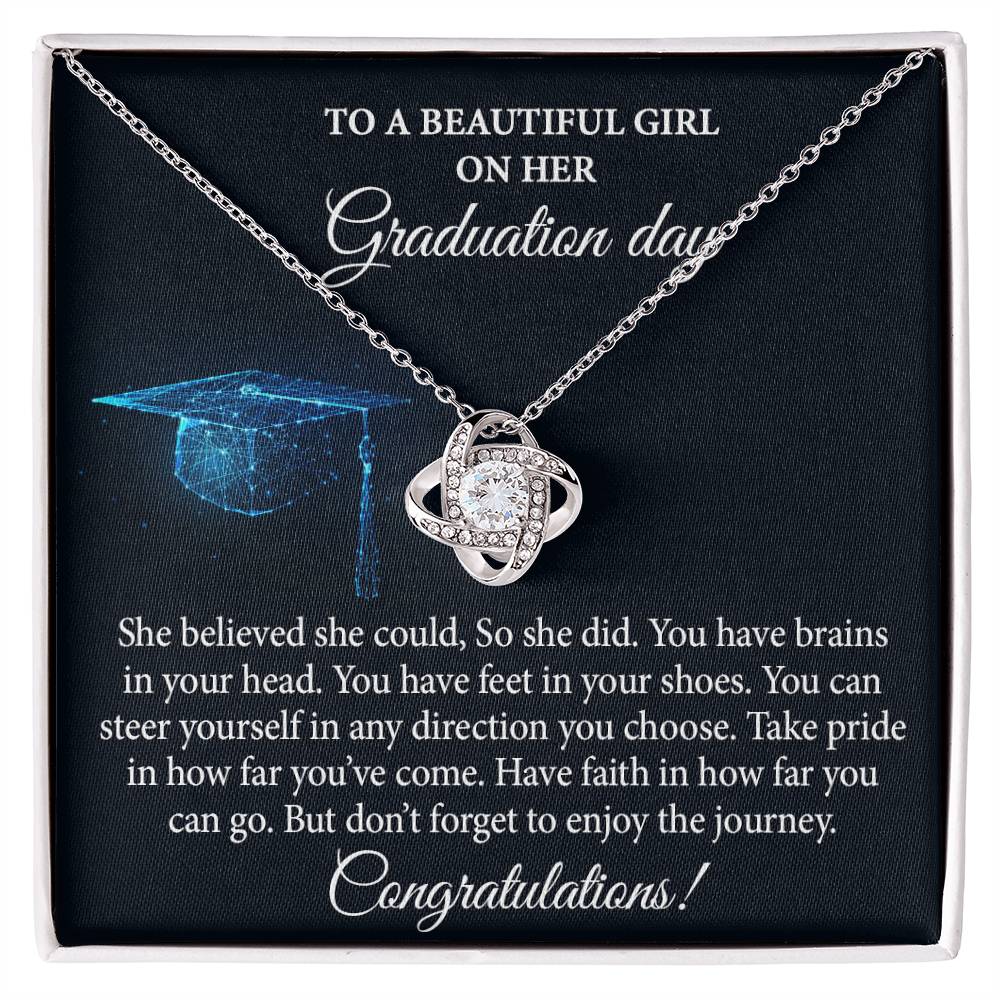 (Almost Gone) Beautiful Girl, Graduation Necklace