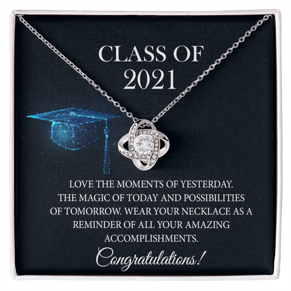 (Almost Gone) Class of 2021, Graduation Necklace
