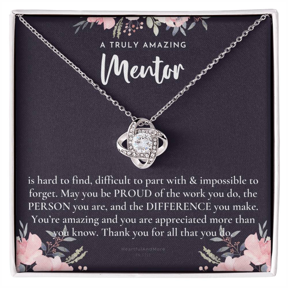 Gift For Mentor, Mentor Appreciation Gift, A Truly Amazing Mentor Gift