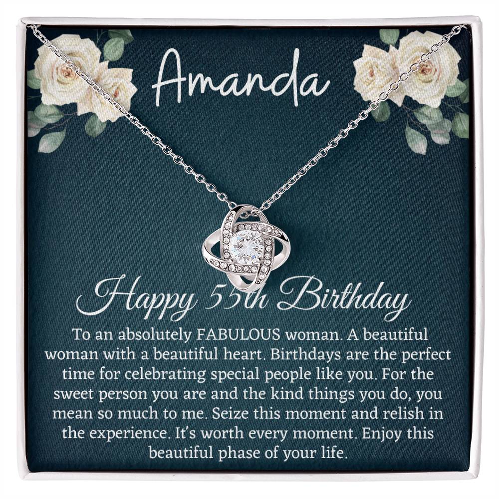 55th birthday - Gift For Girl Friend, My Mom - Present To Birthday