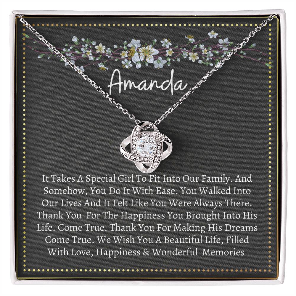 Gift for Son's Girlfriend - Wishing you a beautiful life filled with love, happiness, and wonderful memories on Wedding Day