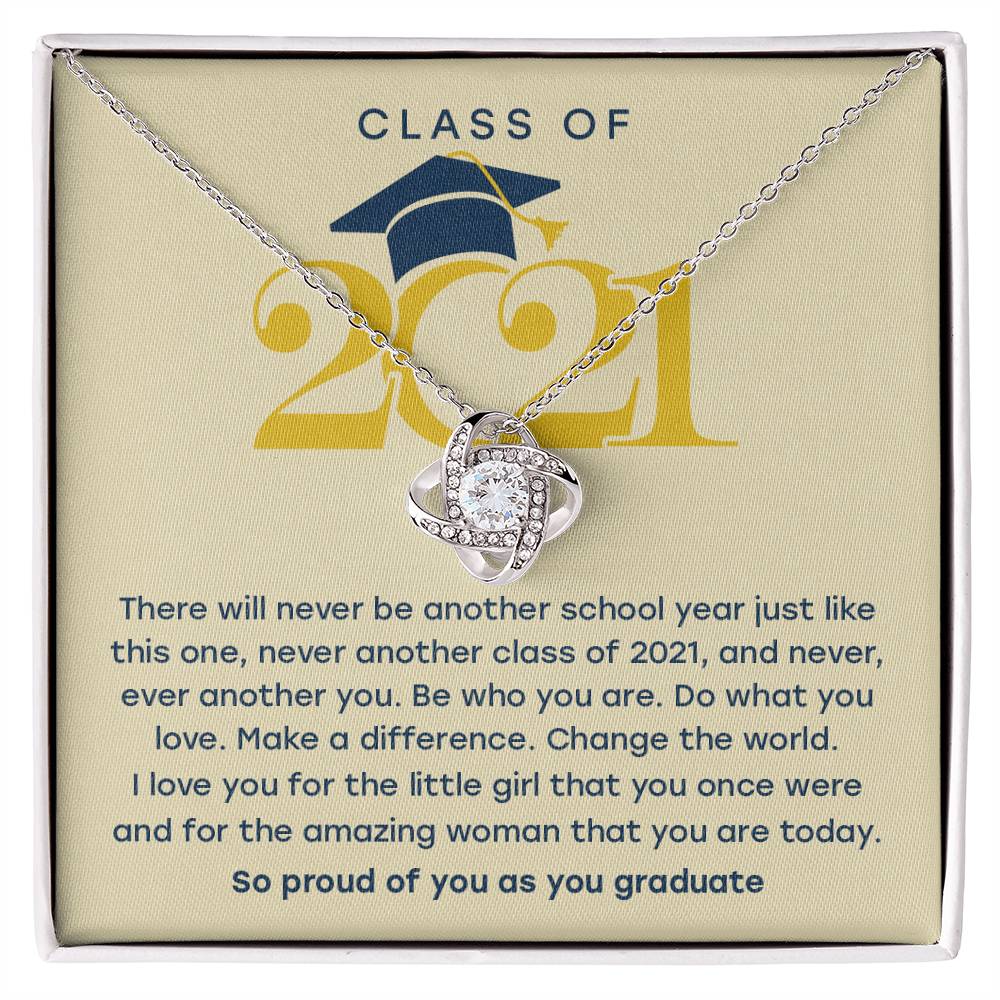 (Almost Gone) Class of 2021 – Graduation Gift Necklace