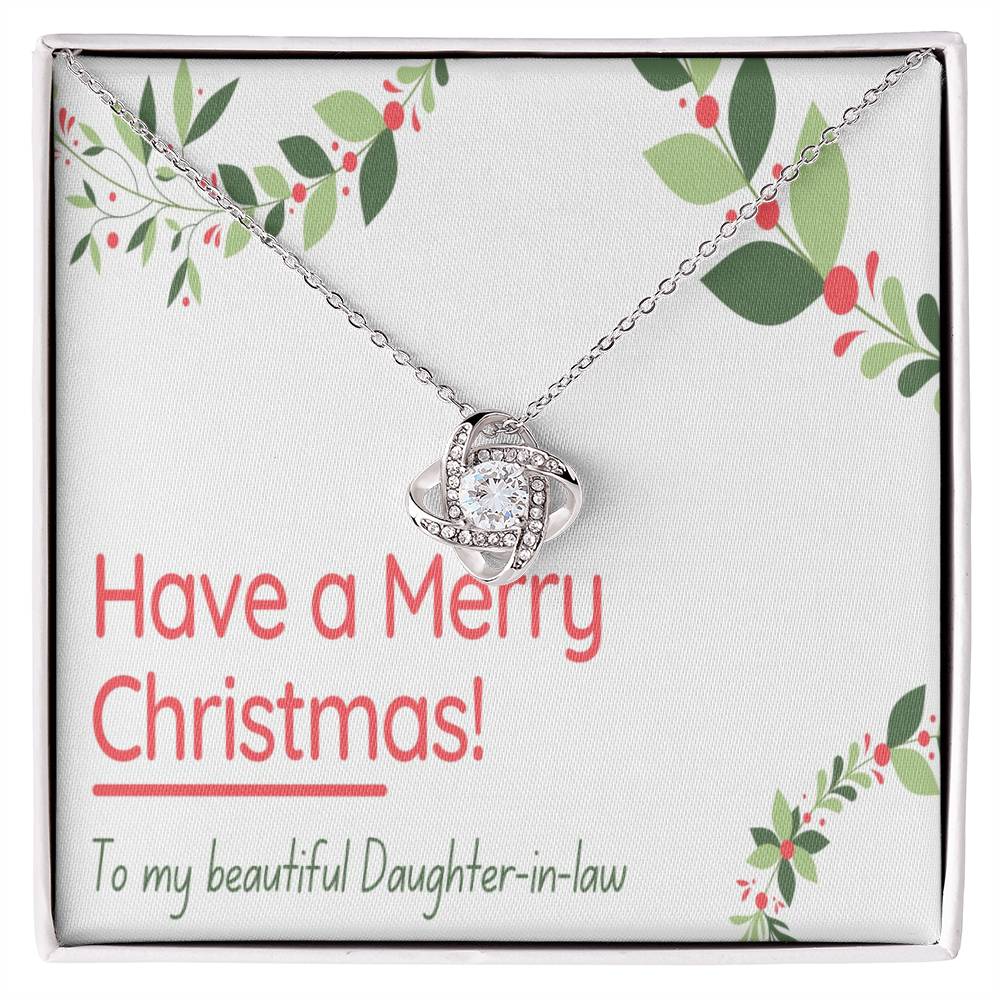 Jewelry for Daughter-in-law – Merry Christmas Beautiful – Xmas Surprise