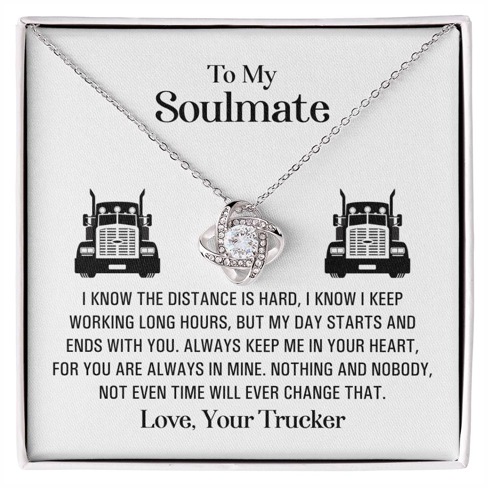 (Almost Gone!) Soulmate Necklace - You Are Always In Mine